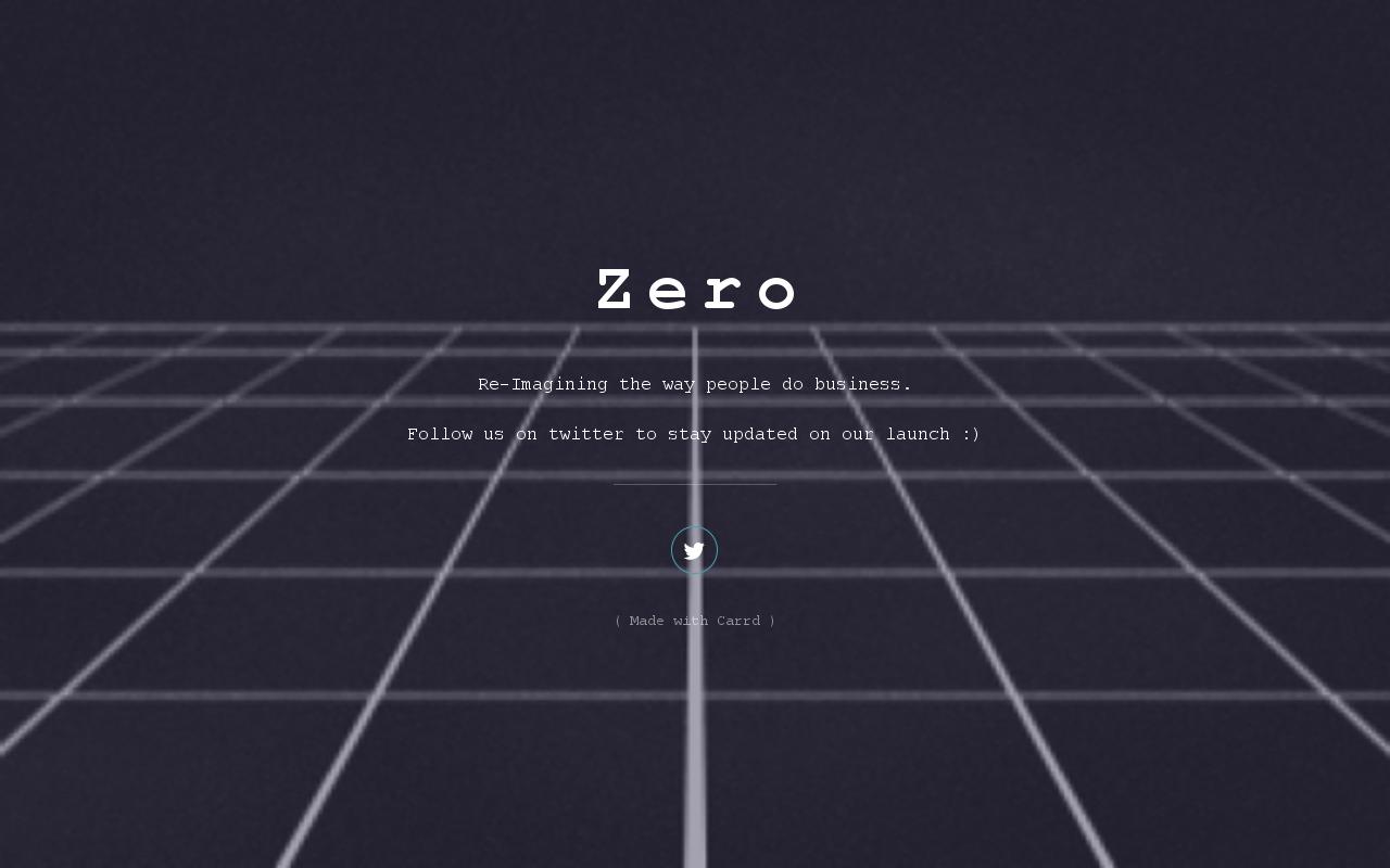 Carrd profile picture for @zero